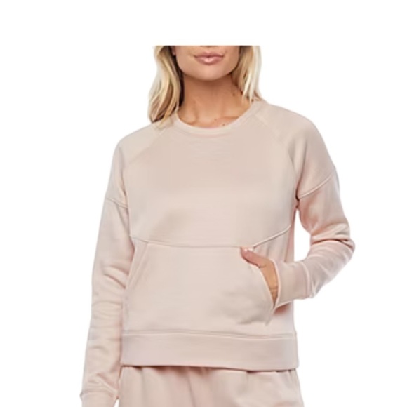 Xersion Crew Neck Long Sleeve Fleece Lined Sweatshirt NWT Size 2X - Picture 1 of 6